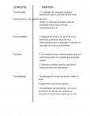 Conceito e Partido Arquitetura e Urbanismo