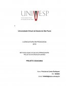 METODOLOGIAS ATIVAS DE APRENDIZAGEM: PROJETOS INTERDISCIPLINARES PROJETO CIDADANIA