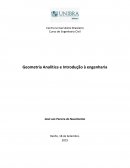 Geometria Analítica e Introdução à engenharia