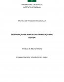 Degradação de Fungicidas por Fenton