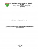 ORÇAMENTO E CONTABILIDADE DO SETOR PÚBLICO: Os indicadores de gestão orçamentária