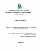 Resenha Crítica: Competências Docentes e a Formação de Professores de Ciências