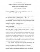 FICHAMENTO: A ciência como vocação. In. Ciência e política: duas vocações. MAX WEBER