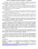 TEXTO 1 - OPRESSÃO CONTRA OS NEGROS