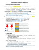 O Gerenciamento do Escopo em Projetos