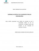 A LIDERANÇA NO SÉCULO XXI: UM DESAFIO PARA AS ORGANIZAÇÕES