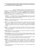 INSTRUMENTO PARTICULAR DE CONTRATO DE PRESTAÇÃO DE SERVIÇOS ADVOCATÍCIOS SEM VÍNCULO EMPREGATÍCIO