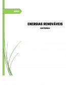 O SEMINÁRIO ENERGIAS RENOVÁVEIS