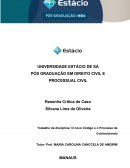 O Novo Código e o Processo de Conhecimento