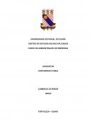 CENTRO DE ESTUDOS SOCIAIS APLICADOS CURSO DE ADMINISTRAÇÃO DE EMPRESAS