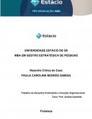 Resenha Crítica de Caso