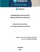 Resenha Critica - Gerenciamento de Qualidade