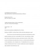 RESENHA CRITICA DIREITO ADMINISTRATIVO