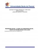 INSANIDADE SOCIAL: O PAPEL DO ASSISTENTE SOCIAL DIANTE DA INVISIBILIDADE E EXCLUSÃO