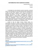O BRASIL EM RELAÇÃO A CONTAMINANTES FÍSICOS E QUÍMICOS