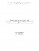 O CRESCIMENTO EDUCACIONAL LEONENSE ESTUDO SOBRE O CRESCIMENTO EDUCACIONAL NO MUNICIPIO DE M. DO LEÃO.