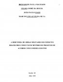 A DIRETORIA DE OBRAS MILITARES DO EXÉRCITO BRASILEIRO COMO UM ESCRITÓRIO DE PROJETOS DE ACORDO COM O MODELO DO PMI