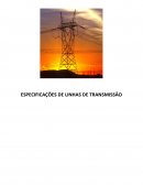 Transmissão de Energia Elétrica - Níveis de Tensão
