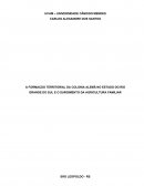 A FORMAÇÃO TERRITORIAL DA COLONIA ALEMÃ NO ESTADO DO RIO GRANDE DO SUL E O SURGIMENTO DA AGRICULTURA FAMILIAR