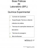 Técnicas Operações Básicas Laboratório