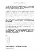 Exercício Projeto de Sistemas