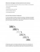 As Diferentes Abordagens de Desenvolvimento de Sistemas