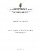 A GESTÃO DE CONFLITOS NO SERVIÇO PÚBLICO: PERCEPÇÕES DE ASSESSORES E GERENTES