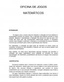 A Oficina de Jogos Matemáticos