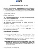 Contrato de Prestação de Serviços - Modelo