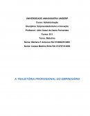 A Trajetoria do Emprendorismo Brasileiro