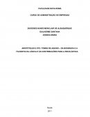 SEMINÁRIO DE FILOSOFIA - ARISTÓTELES E SÃO TOMÁS DE AQUINO