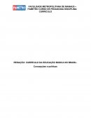 REDAÇÃO: CURRÍCULO DA EDUCAÇÃO BÁSICA NO BRASIL