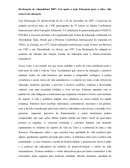 Declaração de Ahmedabad 2007: Um apelo à ação Educação para a vida: vida através da educação