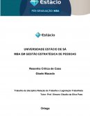 Resenha Crítica de Caso