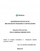 Trabalho da Disciplina Análise de Investimentos