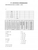 TP - A ESTATÍSTICA E PROBABILIDADE