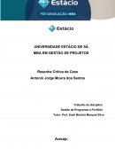 Trabalho da disciplina Gestão de Programas e Portfólio