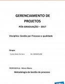 A GESTÃO POR PROCESSO E QUALIDADE