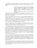 A Constituição da República Federativa do Brasil