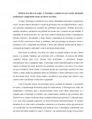 Reflexão Descritiva do Artigo: A Psicologia a caminho do novo século: identidade profissional e compromisso social, da autora Ana Bock