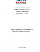 CONSCIENTIZAÇÃO E SUSTENTABILIDADE NA FABRICAÇÃO DE PAPEL E CELULOSE