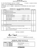 A SOLICITAÇÃO DE DOCUMENTOS