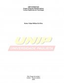 PROJETO INTEGRADO MULTIDISCIPLINAR CURSOS SUPERIORES DE TECNOLOGIA