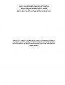 OS ASPECTOS ORGANIZACIONAIS DA EMPRESA AMBEV RELACIONADOS AS DISCIPLINAS, MARKETING, CONTABILIDADE E ESTATÍSTICA
