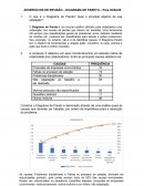 O Diagrama de Pareto