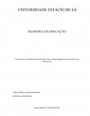 A ENTREVISTA DE PROFESSOR COM BASE NOS CONHECIMENTOS DE FILOSOFIA DA EDUCAÇÃO