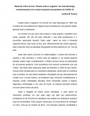 Resenha Crítica do Livro “Ensaio Sobre a Cegueira” de José Saramago, Correlacionando Com a Atual Conjuntura da Pandemia do COVID-19.