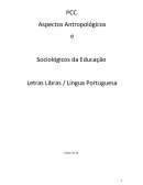 ASPECTOS ANTROPOLOGICOS E SOCIOLOGICO DA EDUCAÇÃO