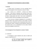 A Homologação de Termo Extrajudicial na Justiça do Trabalho