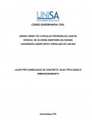 AS LAJES PRÉ-FABRICADAS DE CONCRETO: SUAS TIPOLOGIAS E DIMENSIONAMENTO